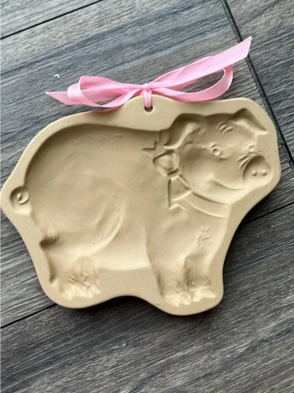 Set of 5 brown bag cookies vintage molds